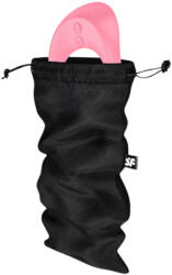  Satisfyer Treasure Bag - diszkrét tároló táska - közepes (fekete) - erotikasziget