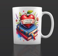 Deconline Crafts Egyedi, személyre szabható ballagási ajándék bögre tanároknak "A legjobb (DO59327)