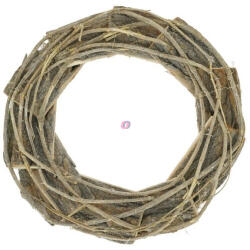 D&D Koszorú fakéreggel vessző 33x5 cm natúr (DD69815)