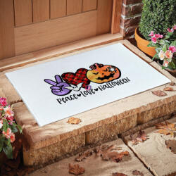 Deconline Crafts Őszi mintás Szőnyeg "Love, piece, Halloween" 60X40 cm (DO126173-RUG-60x40)
