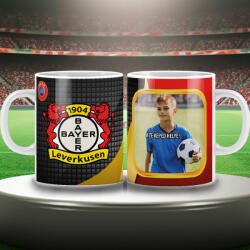 Deconline Crafts BAYER LEVERKUSEN keramia bögre egyedi fényképpel 300 ml (DO59997-CERAMIC-MUG-BAYER)