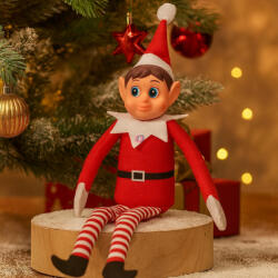 Elves Behavin' Badly Karácsonyi elf manó lány textil 30 cm (446042)