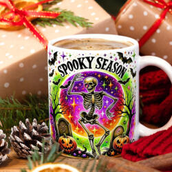 Deconline Crafts Halloween mintás bögre "Spooky Season (DO126171-CERAMIC-MUG)