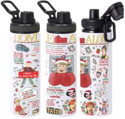 Deconline Crafts XL Karácsonyi Kulacs 850 ml "Reszkessetek betörők gyűjtemény" HD (DO129206-850ML)