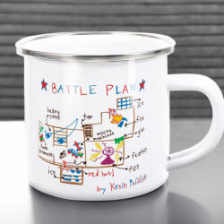 Deconline Crafts Karácsonyi FÉM bögre, Kevin haditerve angolul 360ml (DO69340-ALU-MUG)