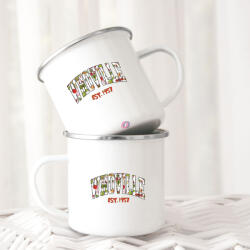 Deconline Crafts Grincs Halloweeni FÉM bögre, "Whoville" 360ml (DO59414-ALU-MUG)