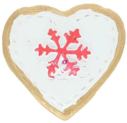 Decoration & Design 8 db-os Dekor mézeskalács szív öntapadós 2, 5 cm (DD68160)