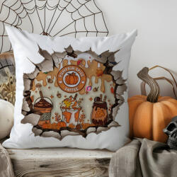 Deconline Crafts Őszi Párnahuzat "pumpkin spice coffe" 40x40 cm (DO126158-PILLOW)