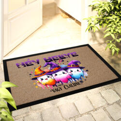 Deconline Crafts Egyedi neves Halloweeni Halloweeni lábtörlő 40x60 cm Csokit vagy csalunk, személyre szabható (DO126184-DOORMAT-60x40)