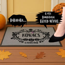 Deconline Crafts Beszélő, Személyre szabott Halloweeni lábtörlő 60x40 cm (DO126303-348901560)