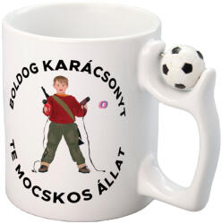 Deconline Crafts Resszkessetek betörők focis bögre, egyedi grafikával 330 ml (DO59351-FOOTBALL-MUG)