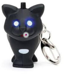 Decoration & Design Kulcstartó hanggal, ledes, macska (KRL21CDUEU)