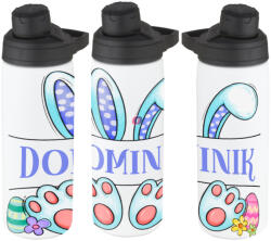 Deconline Crafts Egyedi neves húsvéti Kulacs 750 ml "Nyuszi fiú" HD (DO133002-750ML)