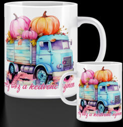 Deconline Crafts Őszi mintás bögre Kedvenc színem az ősz (DO126172-CERAMIC-MUG)