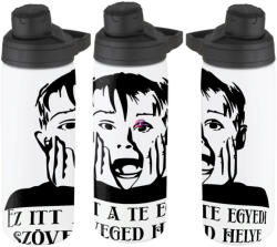 Deconline Crafts Egyedi feliratos Kulacs 750 ml "Reszkessetek Betörők Kevin" HD (DO129190-750ML)