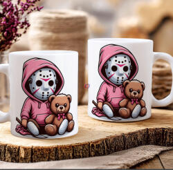 Deconline Crafts Őszi mintás bögre 3D pufi hatású "Spooky Season" kerámia (DO69339-MUG)
