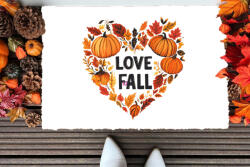 Deconline Crafts Őszi mintás Szőnyeg ""Love fall" 60X40 cm (DO126178-6-RUG-60x40)