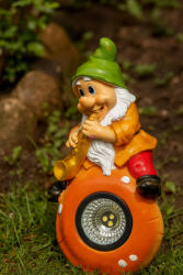 STR Dekoráció törpe szolár 3 LED (8091813)