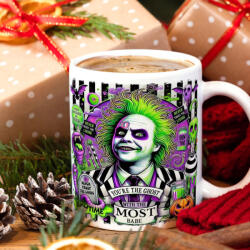 Deconline Crafts Halloween mintás bögre Bettlejuice (DO126170-CERAMIC-MUG)