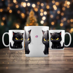 Deconline Crafts Prémium Grumpy Cat bögre HD "Little cat (DO126114)