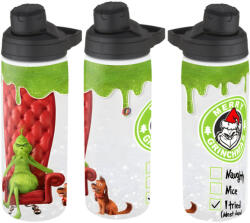 Deconline Crafts Grincs mintás Kulacs 750 ml "Merry Grinchmas" HD (DO129210-750ML)
