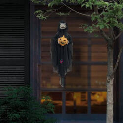 D&D Akasztható Halloween csontváz tökkel a kezében, 62 cm (DD69665)