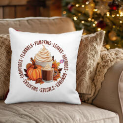 Deconline Crafts Őszi mintás Párnahuzat "Őszi hangulat" 40x40 cm (DO126176-PILLOW)