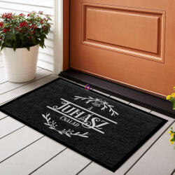 Deconline Crafts XL Egyedi névre szóló lábtörlő karácsonyi 60x90 cm "család (DO129194-60x90)