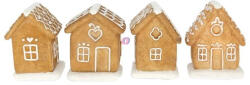 Decoration & Design Mézeskalács ház, LED-es, glitteres 6, 8x5, 7x8, 4 cm 4 féle (DD67936)