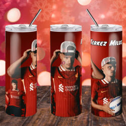 Deconline Crafts Kerkez Duplafalú termosz egyedi névvel 600 ml "SZOBO 2025 (DO69361-TUMBLER-600)