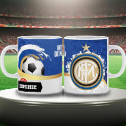 Deconline Crafts INTER MILAN keramia bögre egyedi névvel 300 ml (DO59996-CERAMIC-MUG-INTER)