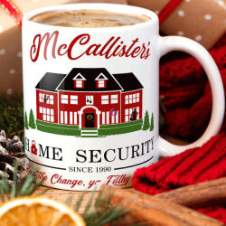 Deconline Crafts Karácsonyi bögre "Reszkessetek Betörők Kevin" pufi hatású (DO129156-CERAMIC-MUG)