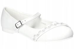 American Club KOM49 Áldozócsizma Balerinacipő Gálacipő Papucs Fehér 33