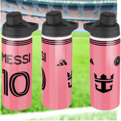 Deconline Crafts Inter Miami fém kulacs egyedi névvel 750 ml "Messi (DO69358-BOTTLE-750)
