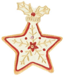 Decoration & Design Mézeskalács karácsonyfadísz csillag 6, 2x1x7, 9 cm (DD70487)