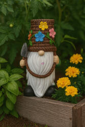 Deconline Garden Napelemes Kerti törpe kaspó sapkával 24 cm (956947)