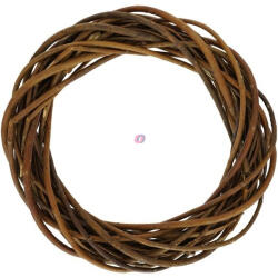 D&D Koszorú vessző 30x6, 5 cm barna (DD69814)