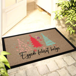 Deconline Crafts Karácsonyi mintás Lábtörlő 60X40 cm Személyre szabható színes HD (DO129184-CUSTOM-RUGMAT-60x40)