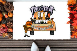 Deconline Crafts Halloween mintás Szőnyeg "Trick or Treat manók" 60X40 cm (DO126178-14-RUG-60x40)