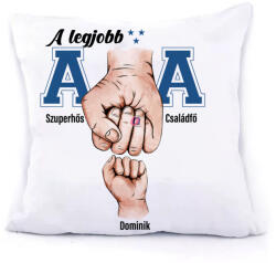 Deconline Crafts Legjobb Apa Párnahuzat a saját neveddel / felirattal 40x40 cm (DO59348-PILLOW40X40)