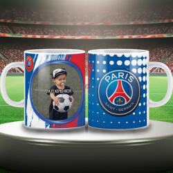 Deconline Crafts PARIS SAINT GERMAIN keramia bögre egyedi fényképpel 300 ml (DO59997-CERAMIC-MUG-PSG)