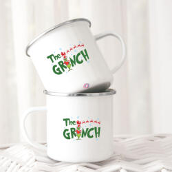 Deconline Crafts Grincs Halloweeni FÉM bögre, "The Grinch" 360ml (DO59419-ALU-MUG)