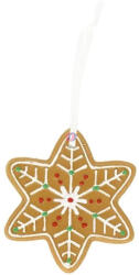 Decoration & Design Mézeskalács csillag, akasztós 7, 3x0, 8x8, 2 cm (DD70457)