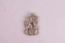 QX-Impex Betlehemi jelenet - Szent család, 8 cm (047839)