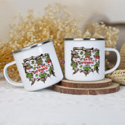 Deconline Crafts Grincs Fém bögre "bébi Grincs" 360 ml (DO129207-ALU-MUG)