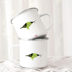 Deconline Crafts Grincs Halloweeni FÉM bögre, "Antiszoc Grinch" 360ml (DO59413-ALU-MUG)