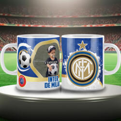 Deconline Crafts INTER MILAN keramia bögre egyedi fényképpel 300 ml (DO59997-CERAMIC-MUG-INTER)