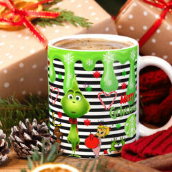 Deconline Crafts Grincses karácsonyi bögre "Grinch Junior (DO129166-Ceramic-Mug)
