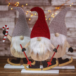Koopman Karácsonyi manó figura dekoráció 30cm asztali dísz 3 féle választható (GR9000530)
