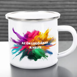 Deconline Crafts Prémium logózott, fényképes Fém bögre, egyedi grafikával 360 ml (DO59990-ALU-MUG)